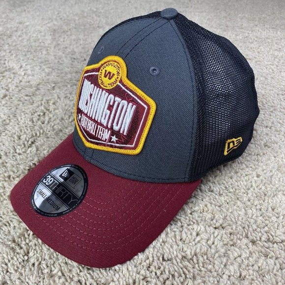 New Era Other - Washington‎ Football Team New Era 39THIRTY Hat 2021 NFL Draft Mens S/M Gray Cap